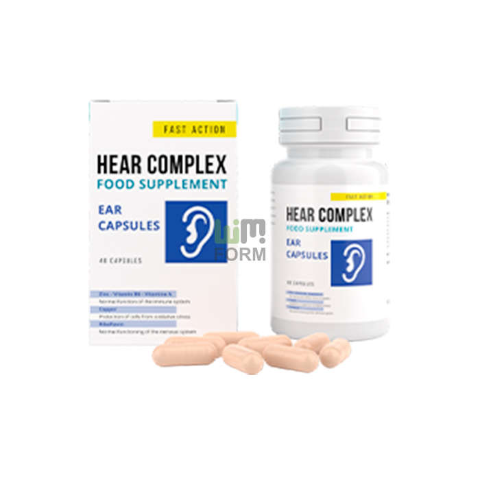 Hear Complex complejo para restaurar la audición con acción antiinflamatoria